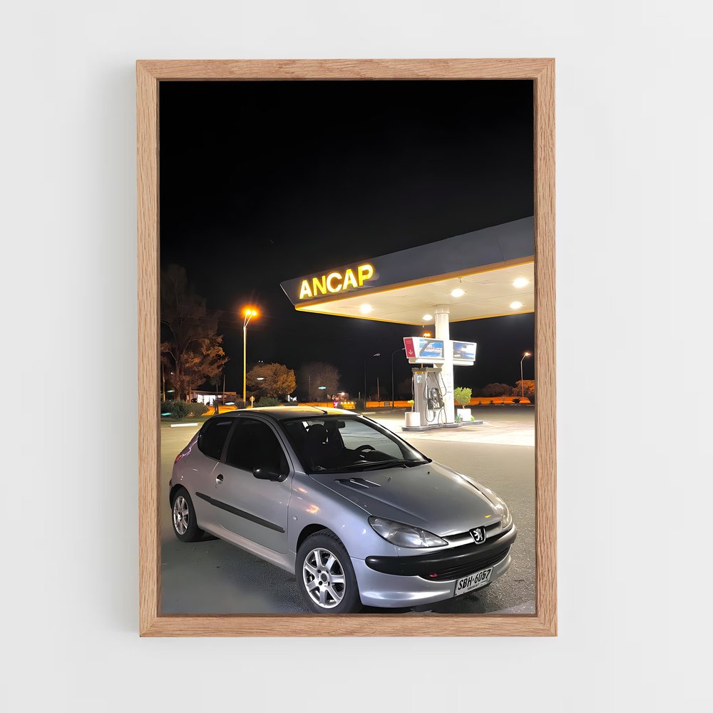 Poster Essence Sportive – affiche Peugeot (vue 4)
